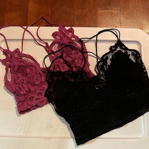 Free People bralettes